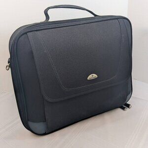 Samsonite padded laptop bag - black with shoulder strap